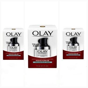 LOT of 3 OLAY Regenerist Regenerating Serum Advanced Anti-Aging Moisture $35++